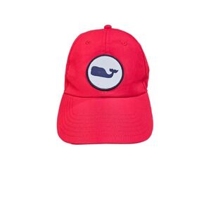 Vineyard vines red adjustable hat
